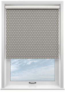 Emily Bond Jaipur, Smoke - Roller Blind